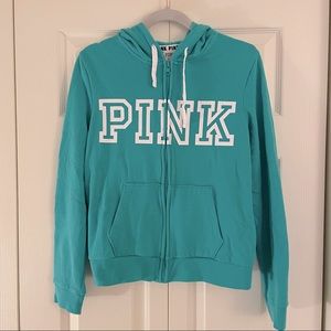 PINK Zip up hoodie